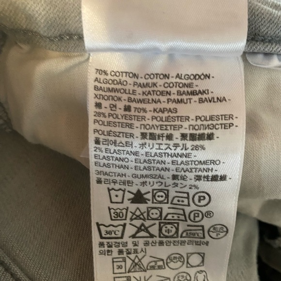 Ladies Levi’s Black Label grey jeans size 30 - Picture 8 of 8